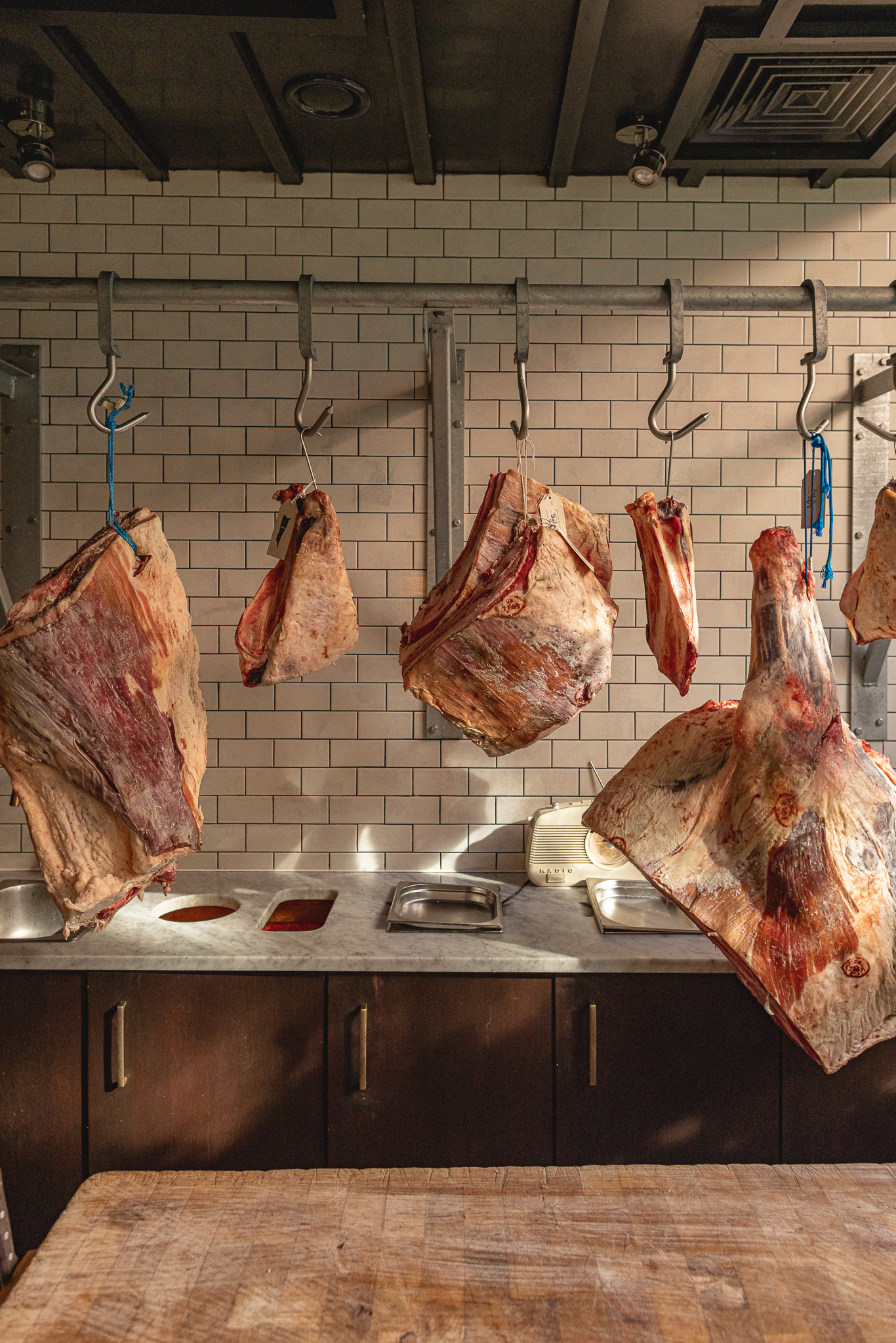 Flat Iron Covent Garden Butchery - Carcasses